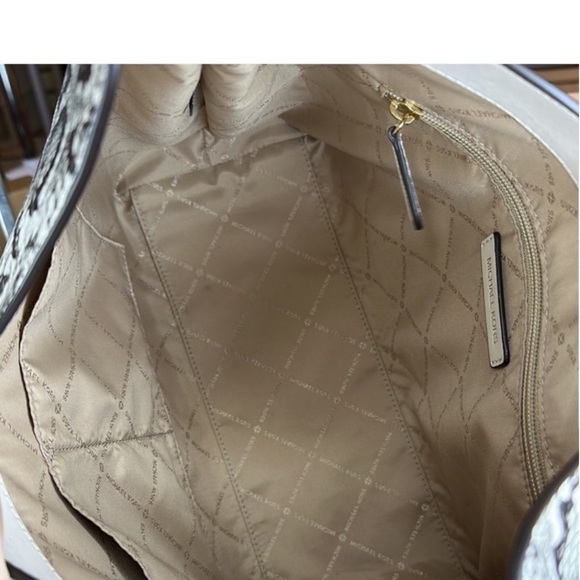 MICHAEL KORS Joan Large Shoulder Hobo Python Print Leather Bag, NWOT - Picture 13 of 15